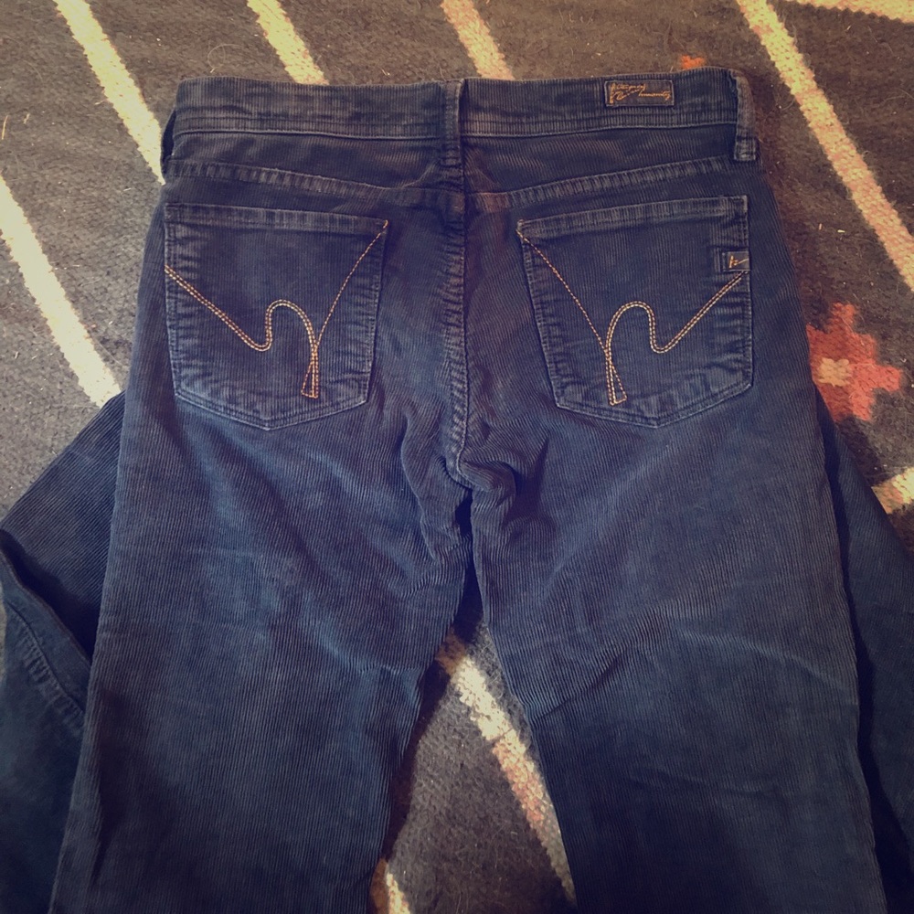 CITIZENS OF HUMANITY 27 corduroy bell bottom jeans